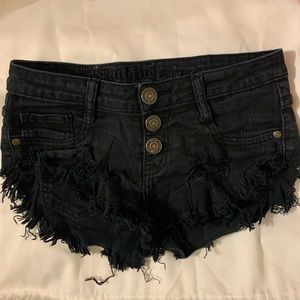 Black shorts